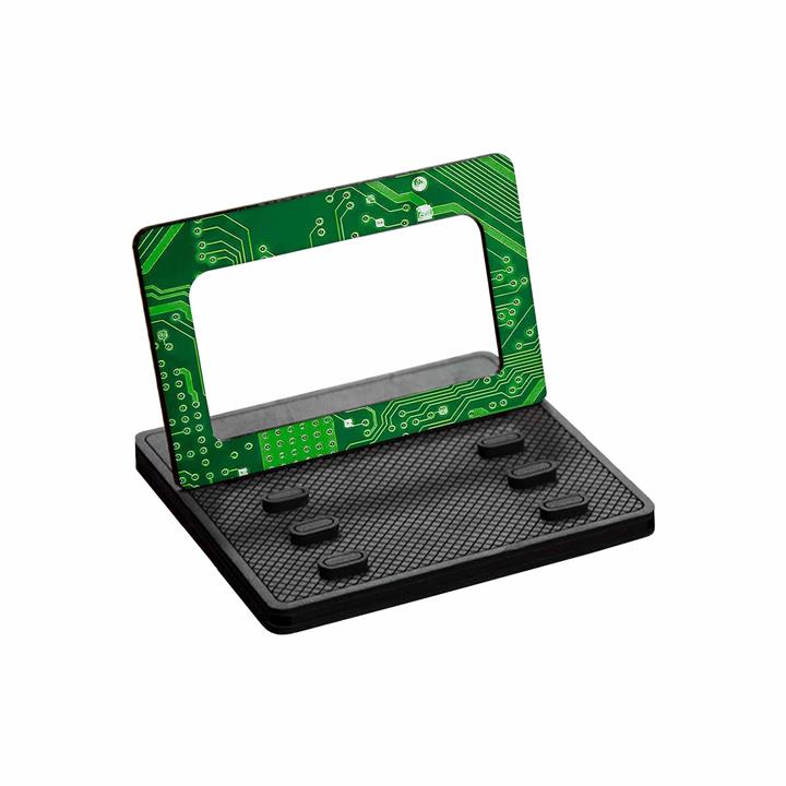 نگهدارنده گوشی موبایل ماهوت مدل MODEL 3_Green Printed Circuit Board MAHOOT Mobile Phone and Tablet Stand Model 3 Green_Printed_Circuit_Board